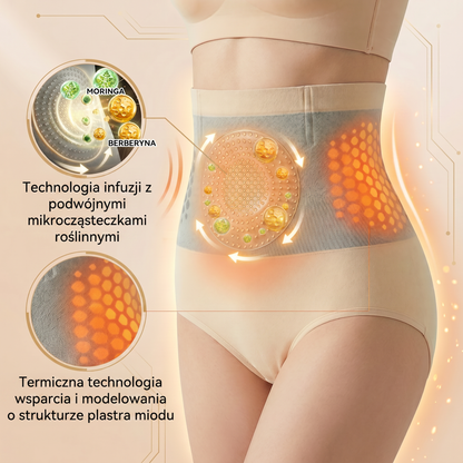 𝟐𝟎𝟐𝟔 NOWOŚĆ 🔥🏆𝐁𝐋𝐔𝐄𝐒𝐇𝐎𝐓® Moringa & Berberine 4-w-1 Szorty Modelujące i Wspomagające Spalanie Tłuszczu z Mikrocząsteczkami