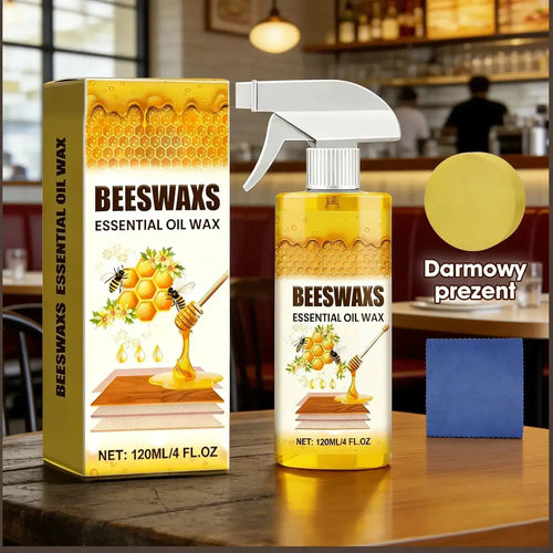 【Oficjalna Pielęgnacja Domu】✨ WoodGlow Pro · Naturalny wosk pszczeli do regeneracji 3w1 · Błyskawiczne usuwanie rys i tarcza antykurzowa do wszystkich powierzchni drewnianych — Nietłusta formuła roślinna, długotrwały połysk i ochrona w kilka sekund!