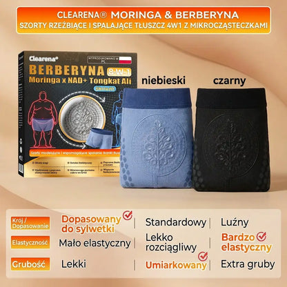 Oficjalny Sklep Marki 🇵🇱 | Clearena® 2026 Moringa x Berberyna x NAD+ 6-w-1 Mikrowłókna Modelujące i Spalające Tłuszcz (Wersja Damska + Męska z kompleksem wspierającym witalność)