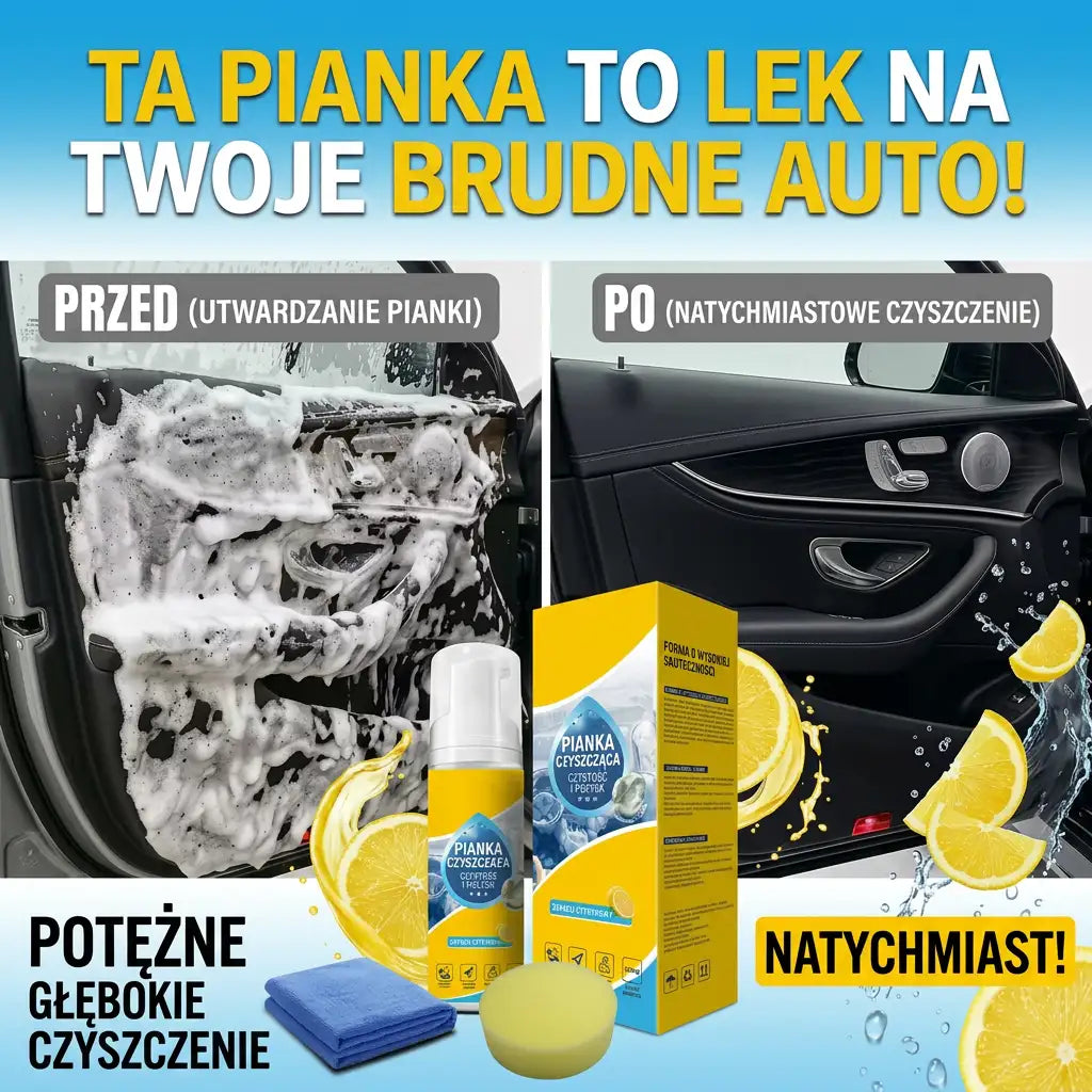🔥Poslední den 80% SLEVA💦Pěnový čistič s více enzymy 4 v 1